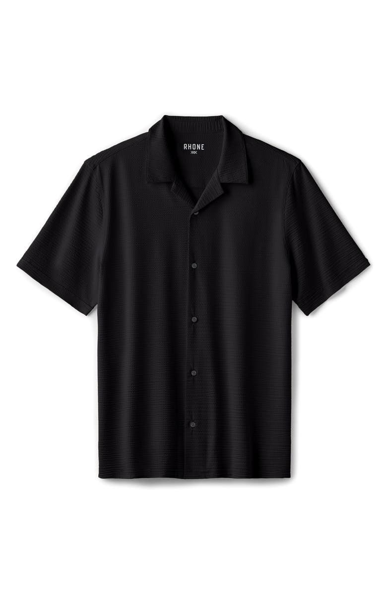 Rhone Commuter Seersucker Camp Shirt, Alternate, color, 