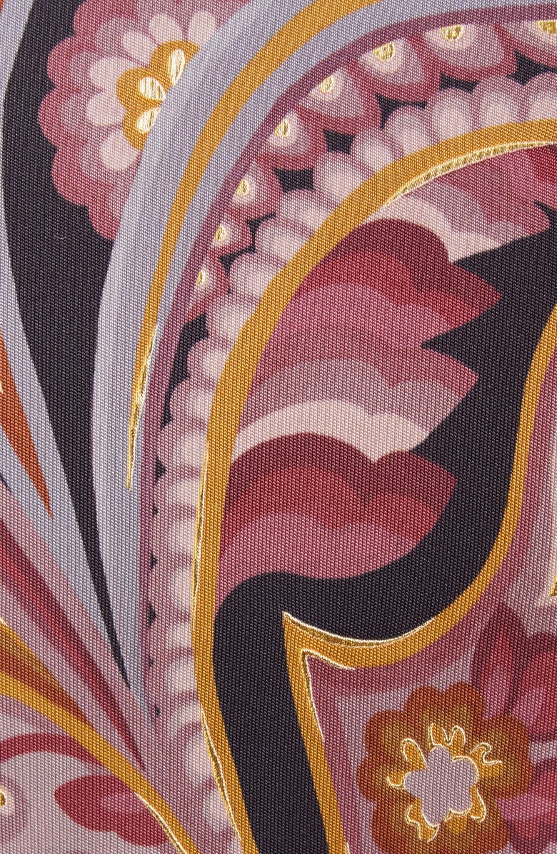 Etro Paisley Scoop Neck Knit Top, Alternate, color, 