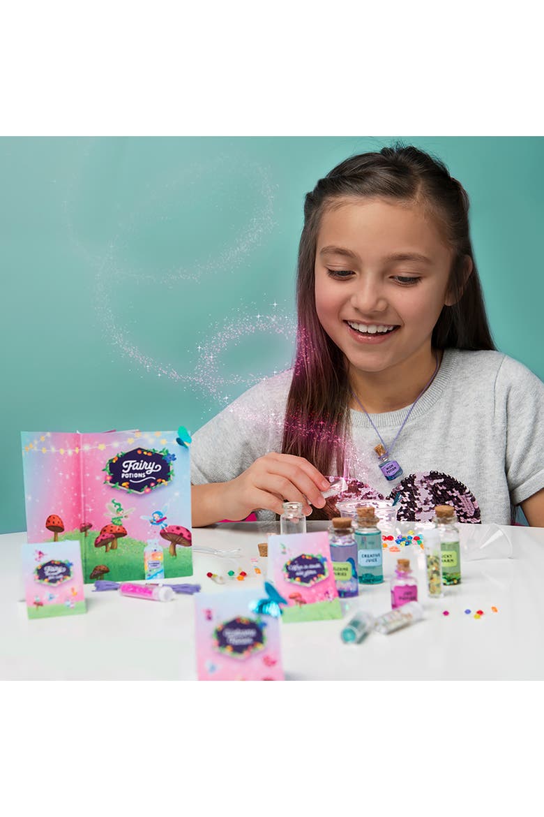 Crafttastic Fairy Potion Kit Diy Fairy Potions Ages 6+, Alternate, color, Multicolored