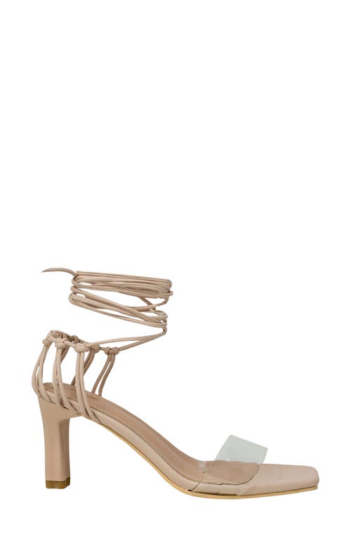 Chase & Chloe Chase And Chloe Vance Ankle Wrap Sandal