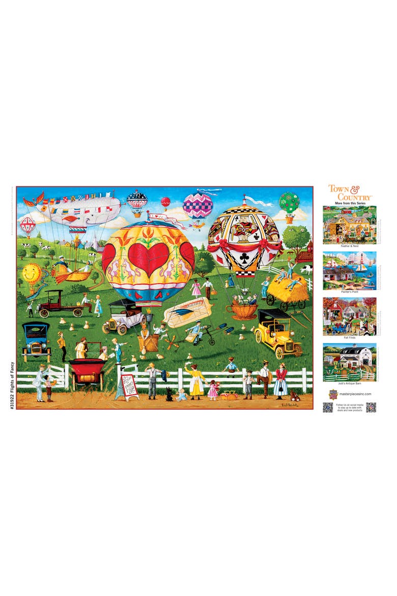 Flights of Fancy 300 Piece Jigsaw Puzzle, Alternate, color, Multicolor