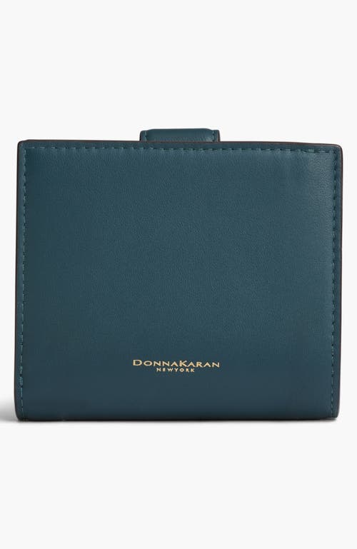 Donna Karan New York Valley Stream Small Wallet In Brown