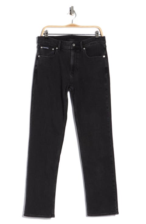 Straight Leg Jeans (Black Peak)