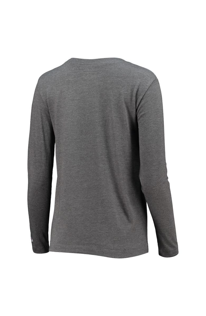 Champion Women's Champion Heathered Charcoal LSU Tigers University Laurels Long Sleeve T-Shirt, Alternate, color, 