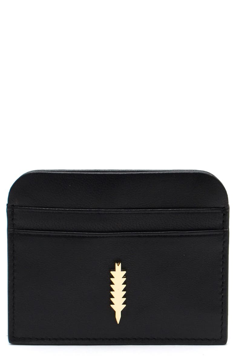 Thacker Mina Card Case, Main, color, Black