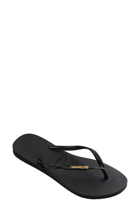 Slim Logo Flip Flop (Women)
