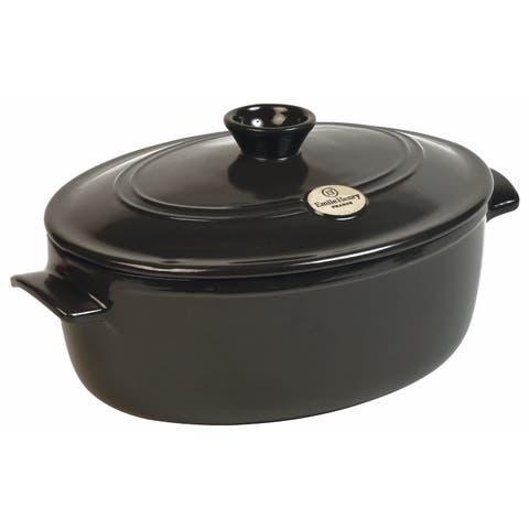 Flame 6.3 Quart Oval Stewpot Dutch Oven