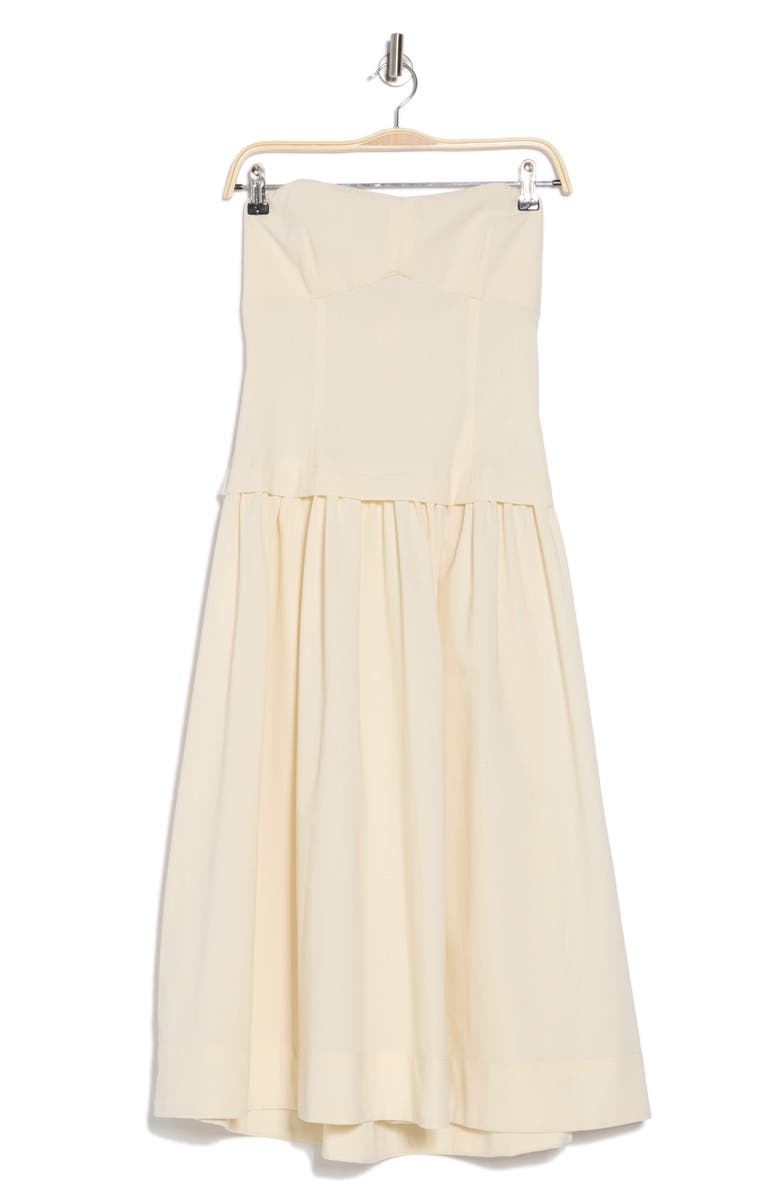 Lush Strapless Midi Dress, Alternate, color,