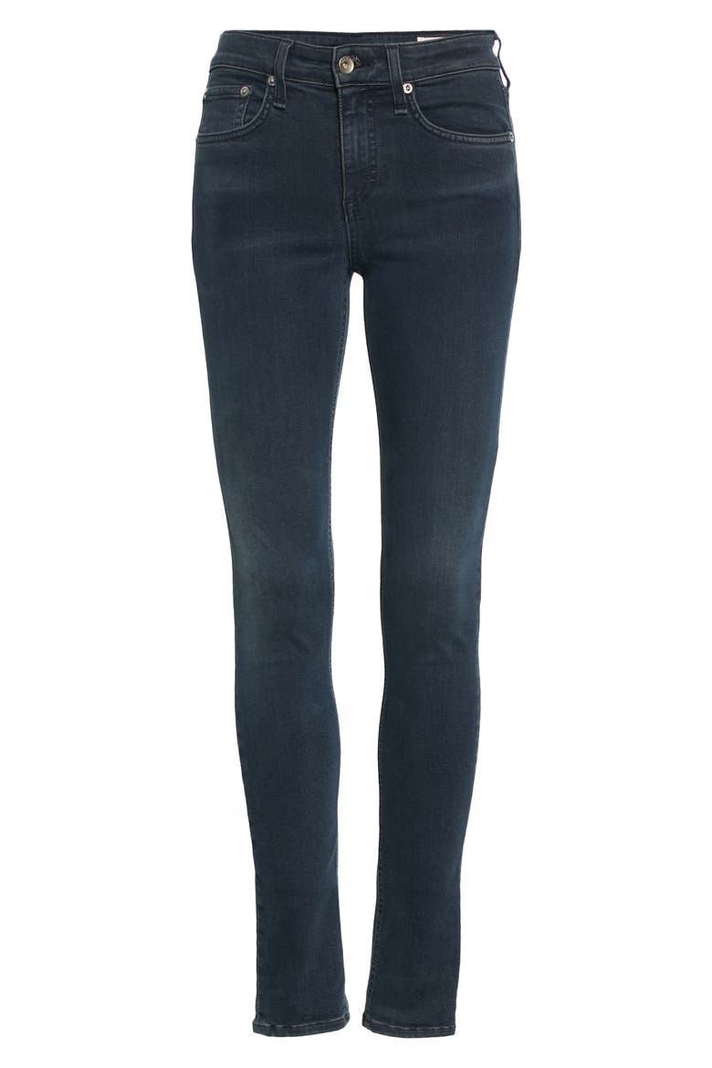 Cate High Waist Skinny Jeans, Alternate, color, TIGER LILY