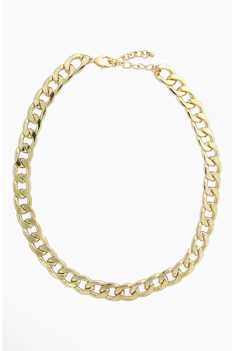 Chunky Chain Necklace, Main, color, GOLD