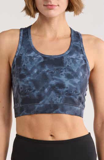 Threads 4 Thought Cloud Wash Tie Dye Racerback Sports Bra