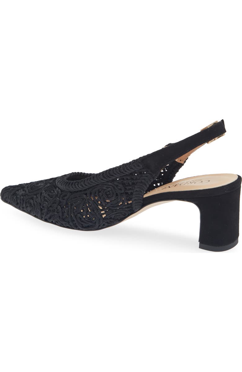 Cordani Nikole Slingback Pointed Toe Pump, Alternate, color, Black