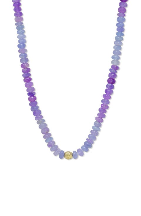Boheme Hackmanite Beaded Necklace