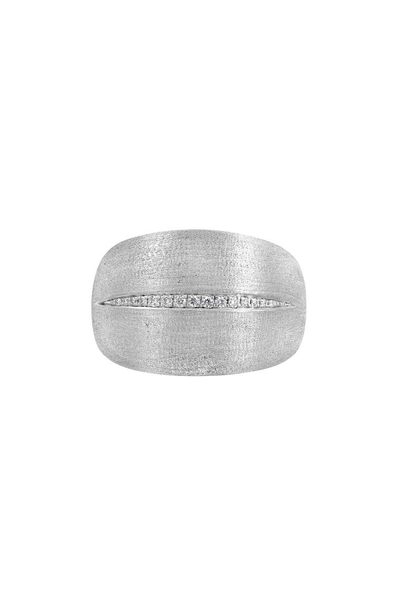 Diamond Pavè Ring, Alternate, color, WHITE
