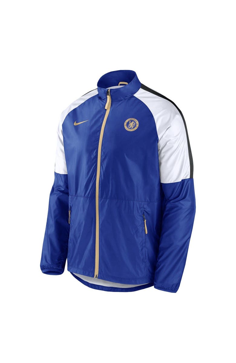 Nike Men's Nike Blue Chelsea 2023 Academy AWF Raglan Full-Zip Jacket, Alternate, color, 