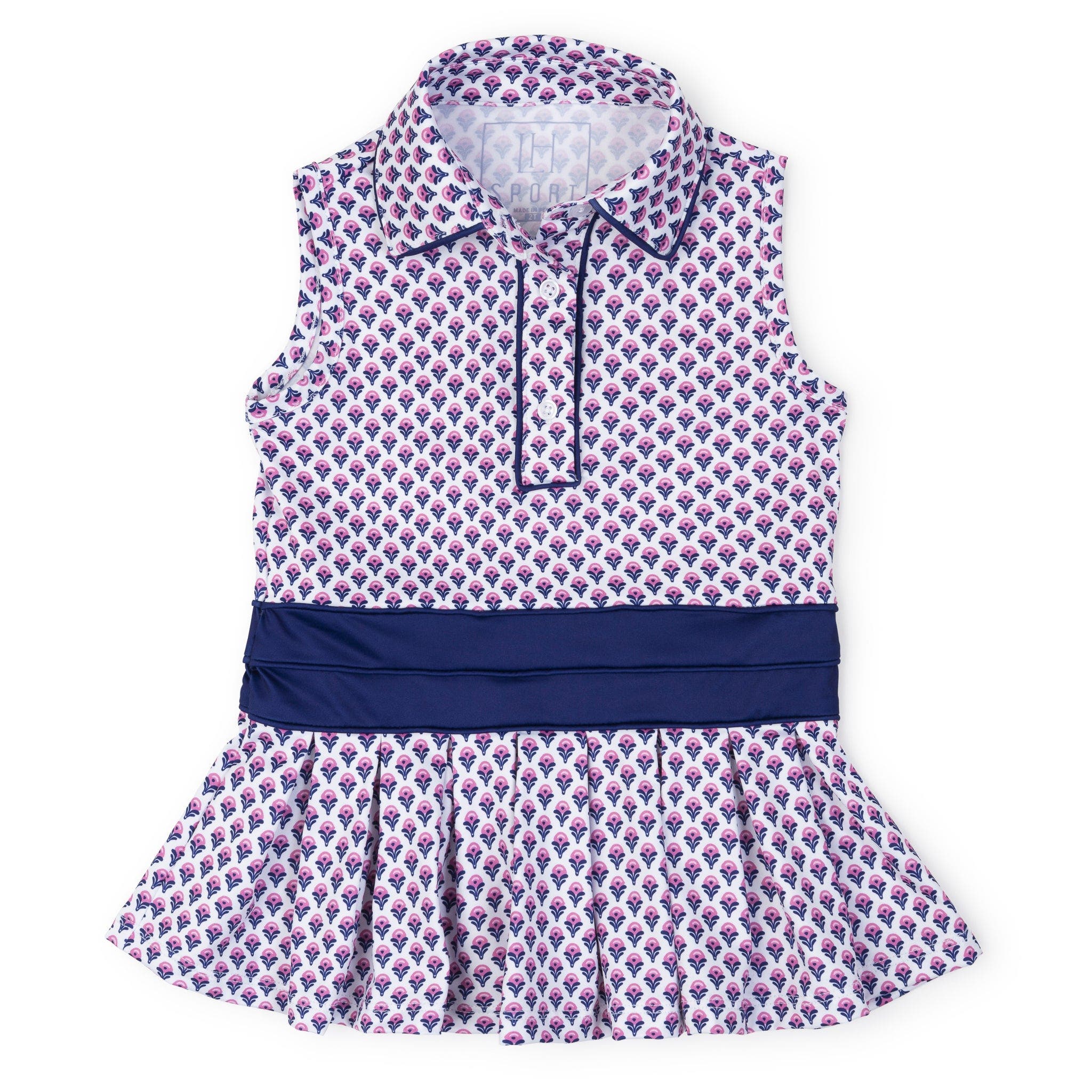 Boho Flora Hot Pink Navy