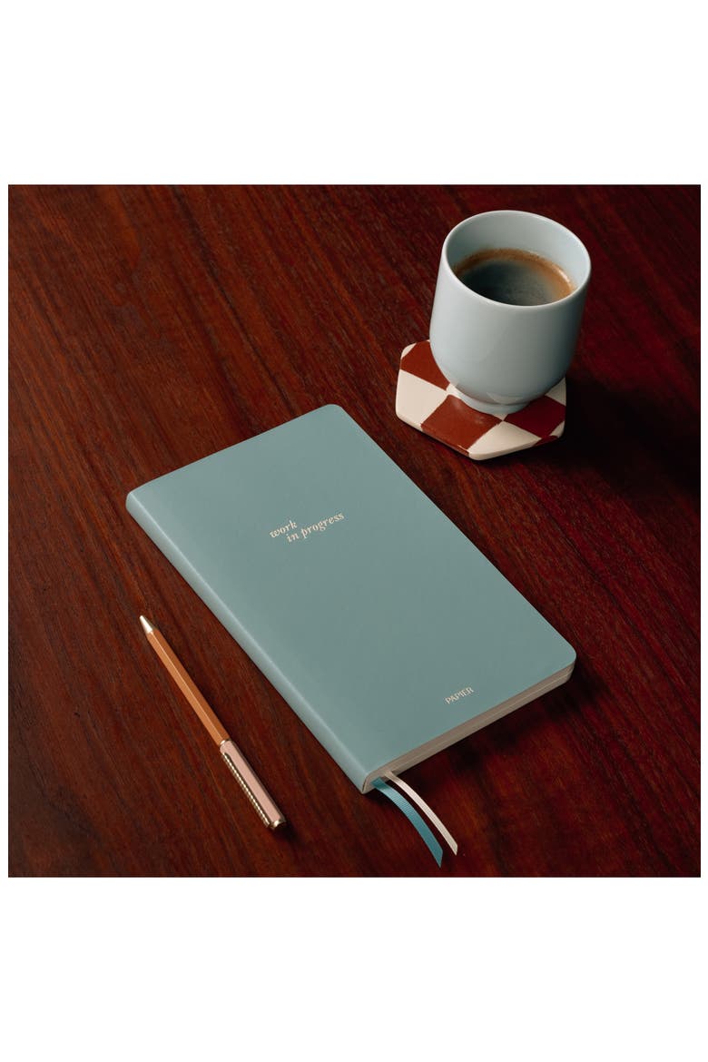 Work In Progress Softcover Journal, Alternate, color, LIGHT/ PASTEL BLUE