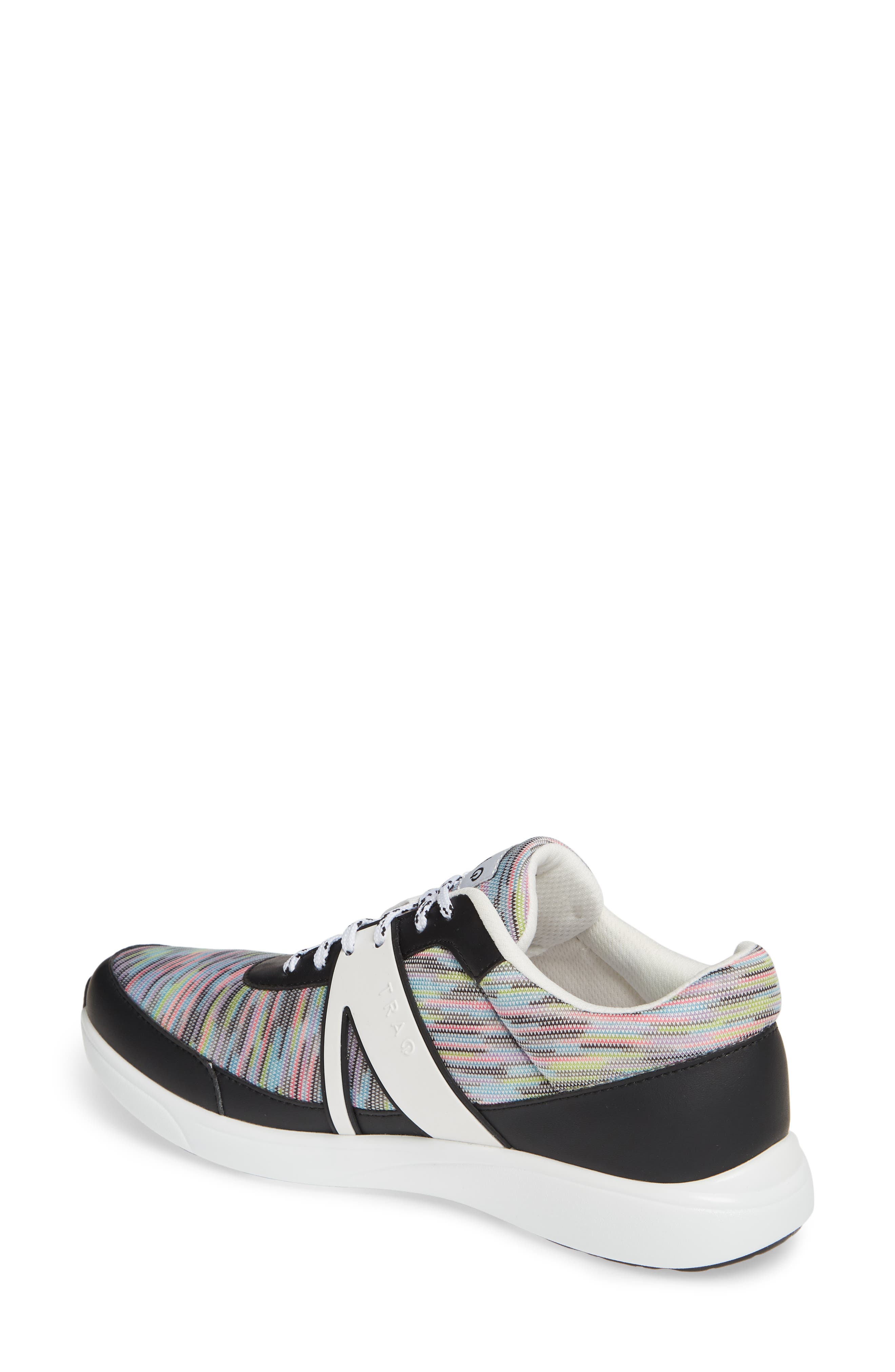 Qarma Sneaker, Alternate, color, HORIZON WHITE LEATHER