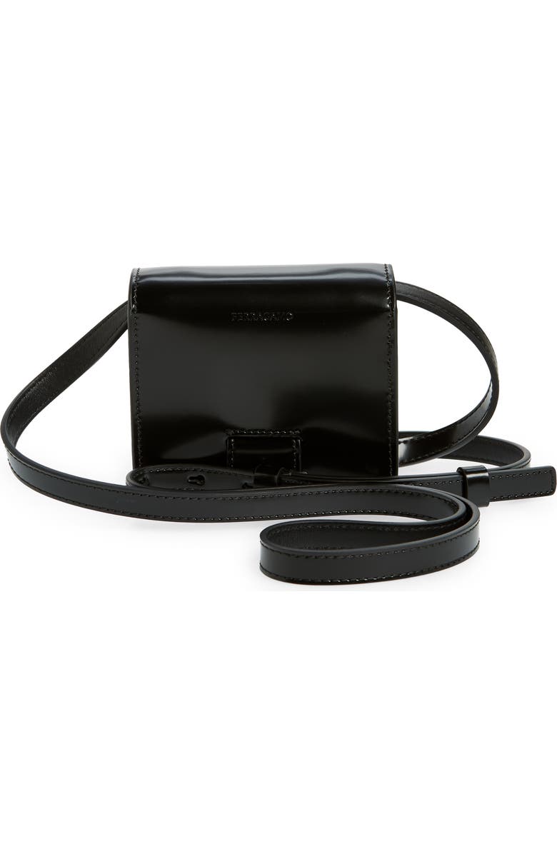 FERRAGAMO Twins Gancio Lock Crossbody Bag, Alternate, color,