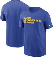 Nike Men's Nike Royal Los Angeles Rams Team Wordmark T-Shirt