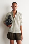 COS Fringed Checked Linen-cotton Shirt