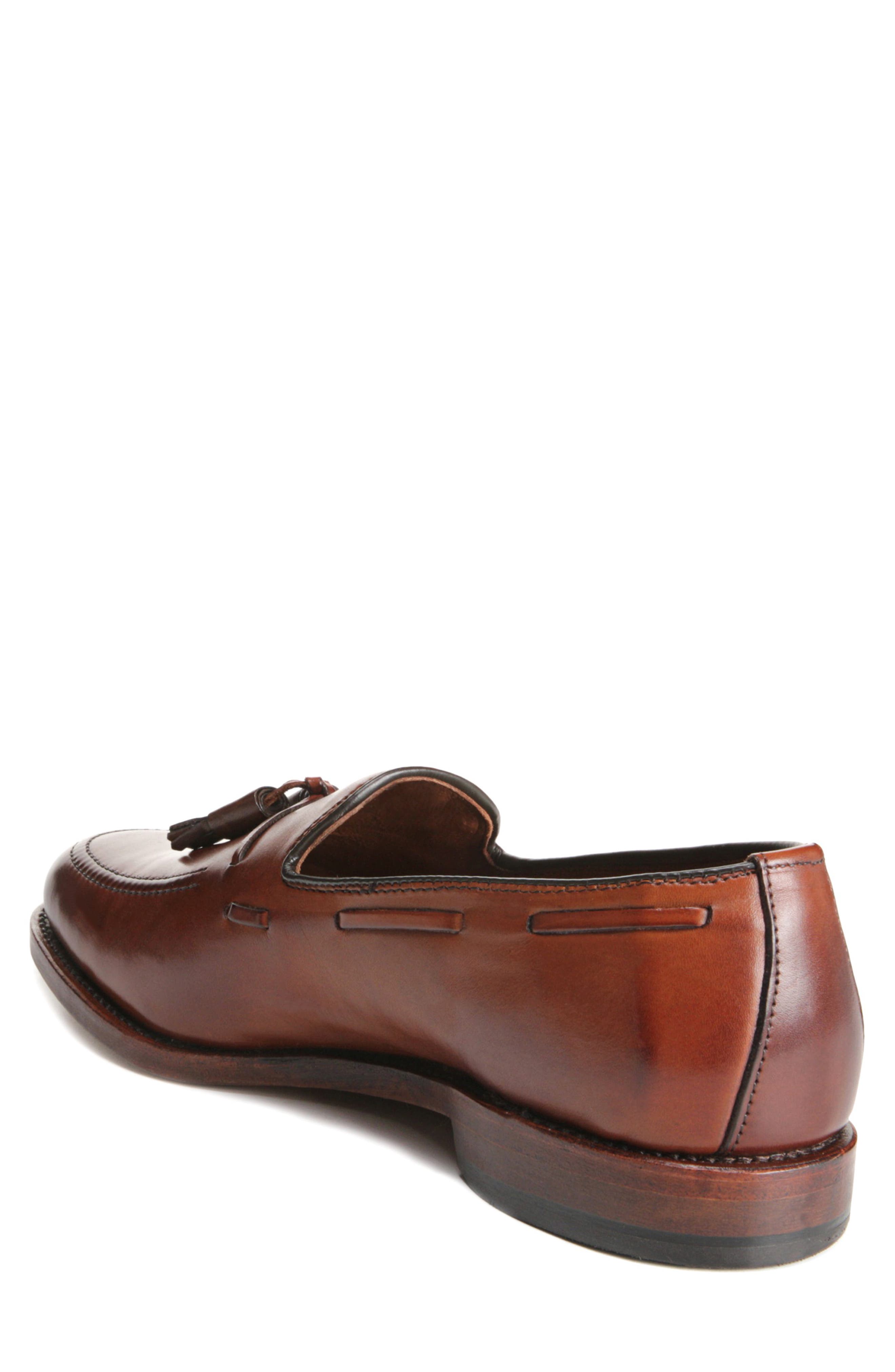 Allen Edmonds Grayson Tassel Loafer, Alternate, color, Dark Chili Leather