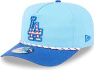 New Era Men's New Era Light Blue/Royal Los Angeles Dodgers 2025 Fourth of July Golfer Snapback Hat