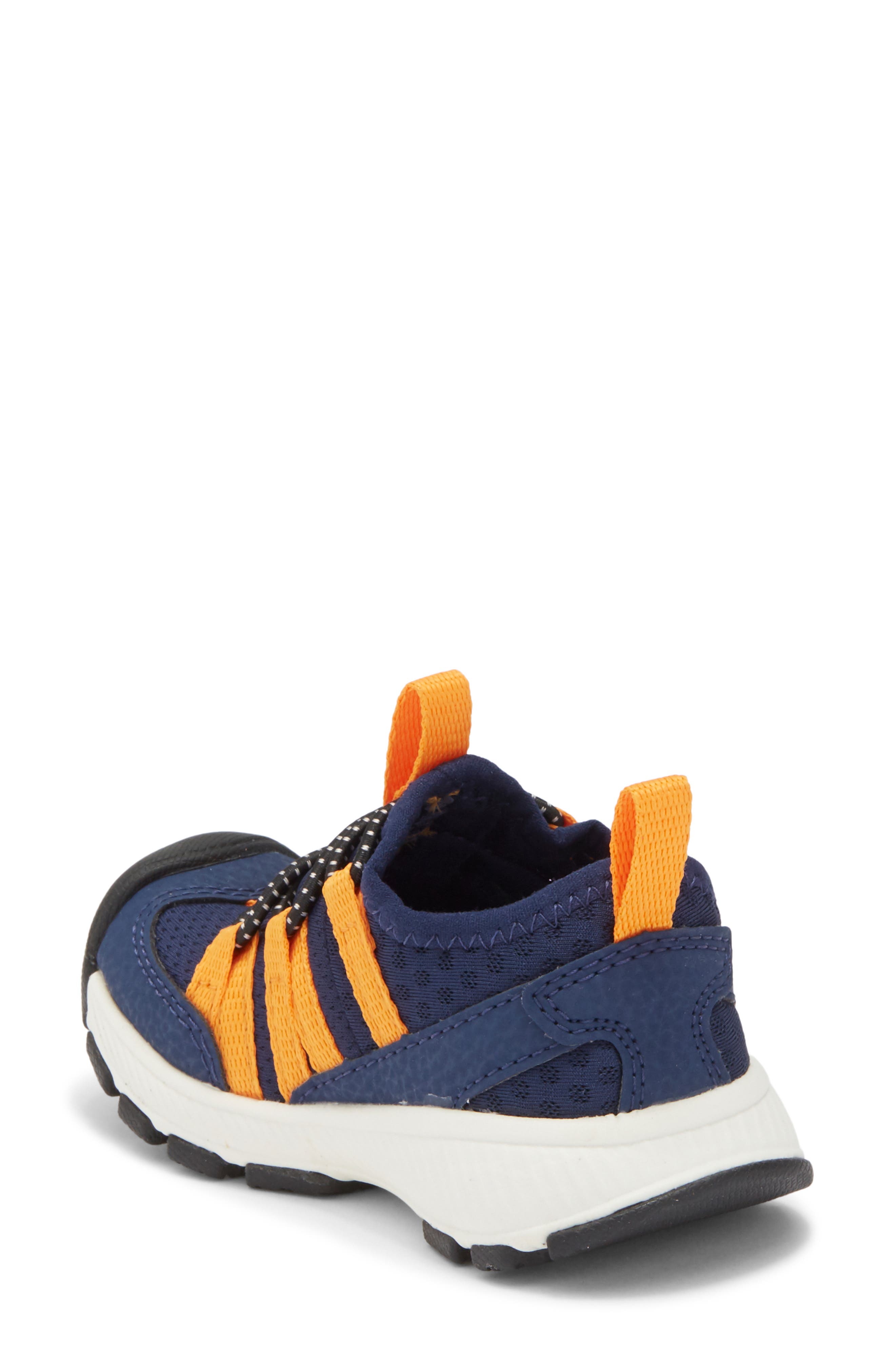 KEEN Kids' Motozoa Sneaker, Alternate, color, Naval Academy/ Bright Marigold