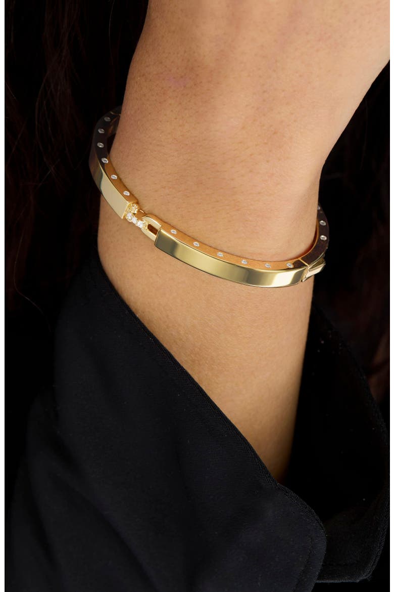 Ashley Lock Cuff, Alternate, color, GOLD-WHITE