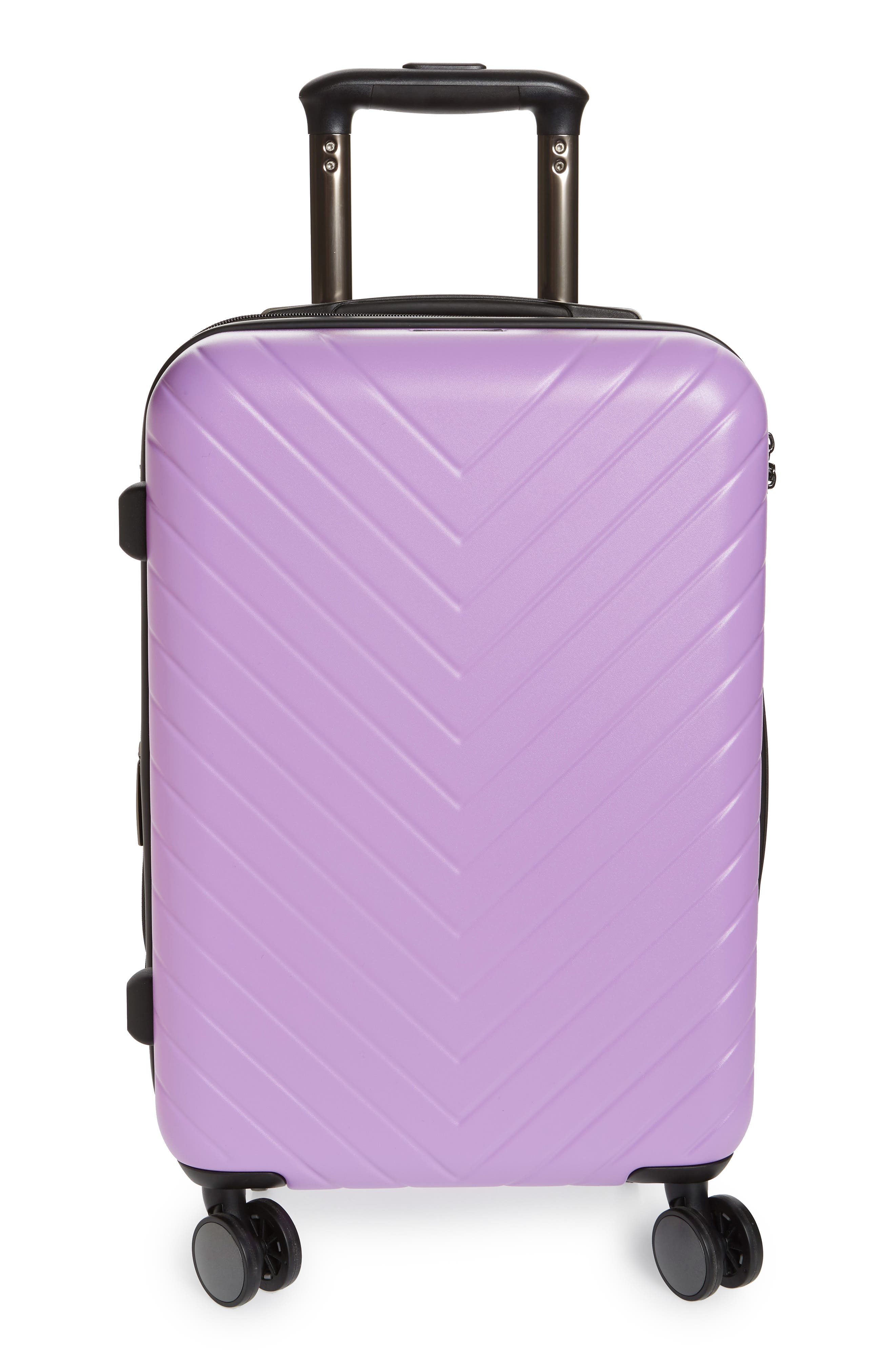 Nordstrom Chevron 20-Inch Spinner Carry-On, Main, color, 