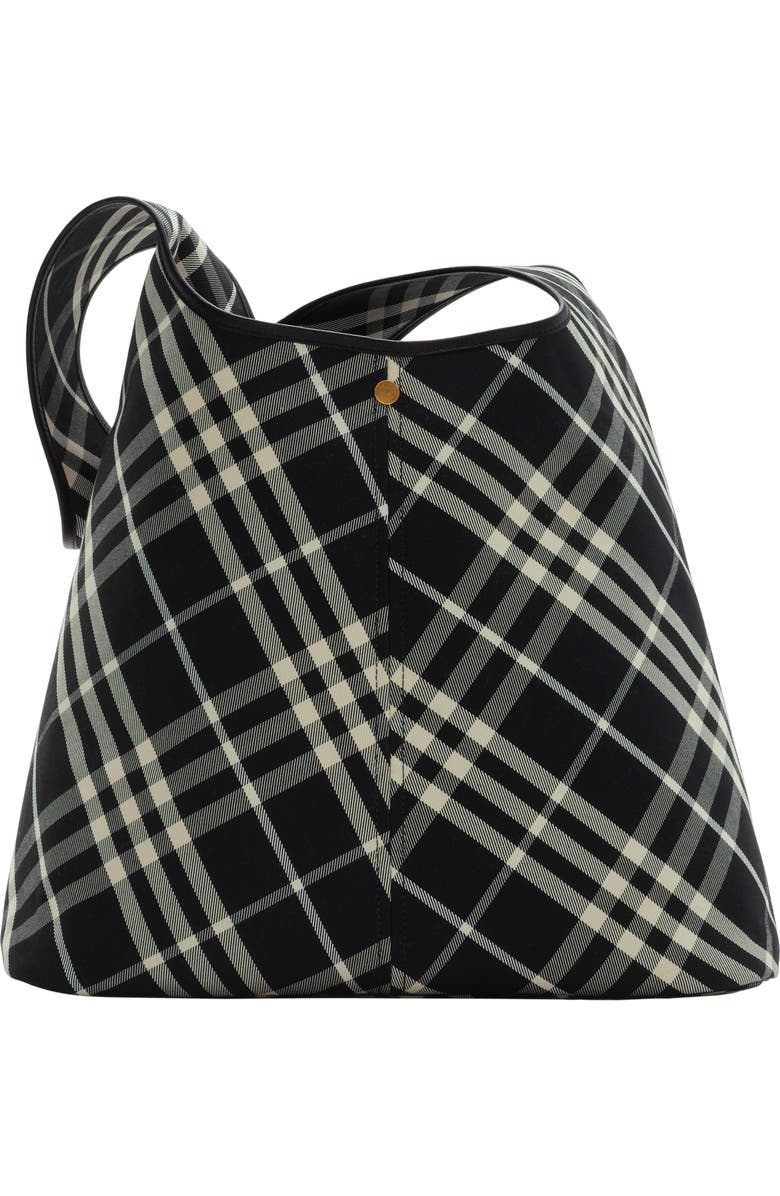 Burberry Large Check Shoulder Bag, Alternate, color,