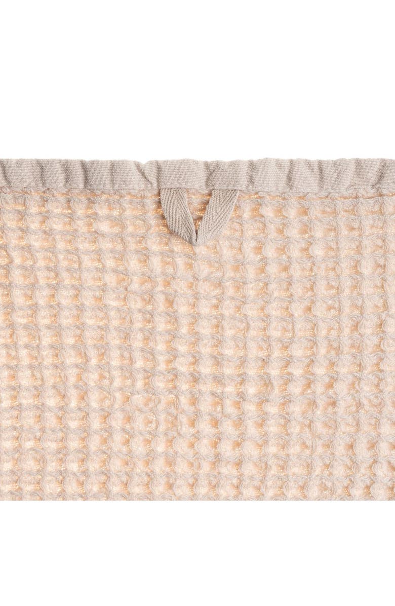 Oliviera Home Waffle Turkish Cotton Bath and Hand Towel - Set, Alternate, color, Sand