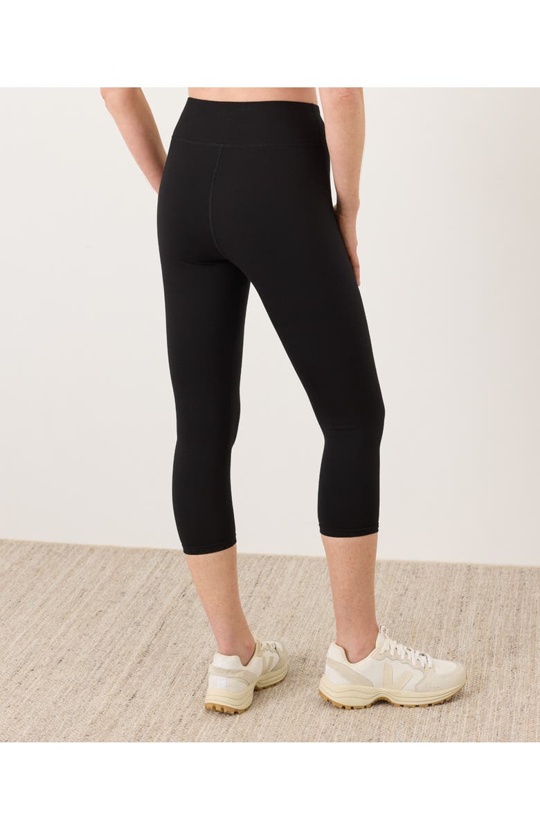 Pact On The Go-To Cropped Legging Made With Organic Cotton, Alternate, color, Black