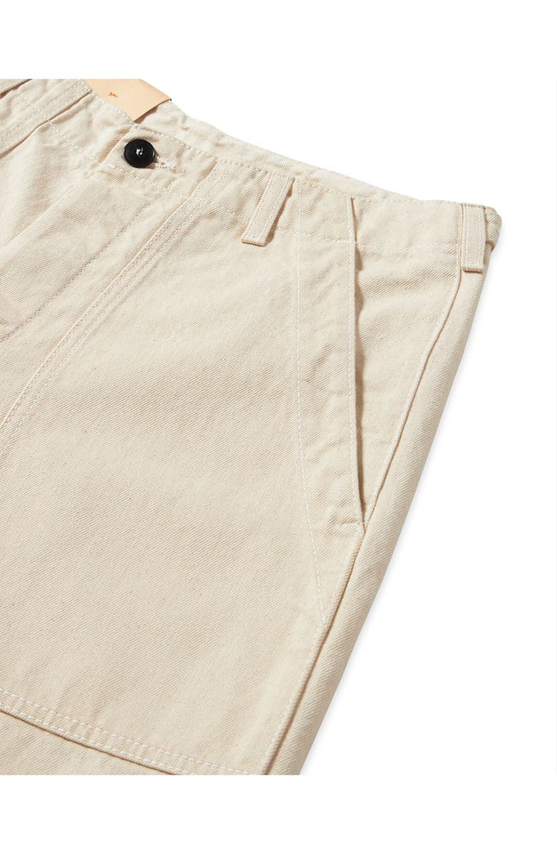 Fortela Newfatigue Japan Selvedge Ecrù Denim, Alternate, color, Off White