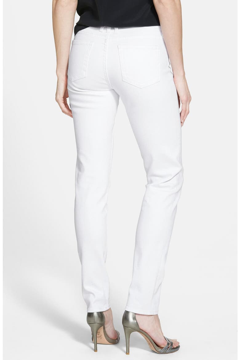 'Diana' Skinny Jeans, Alternate, color, WHITE