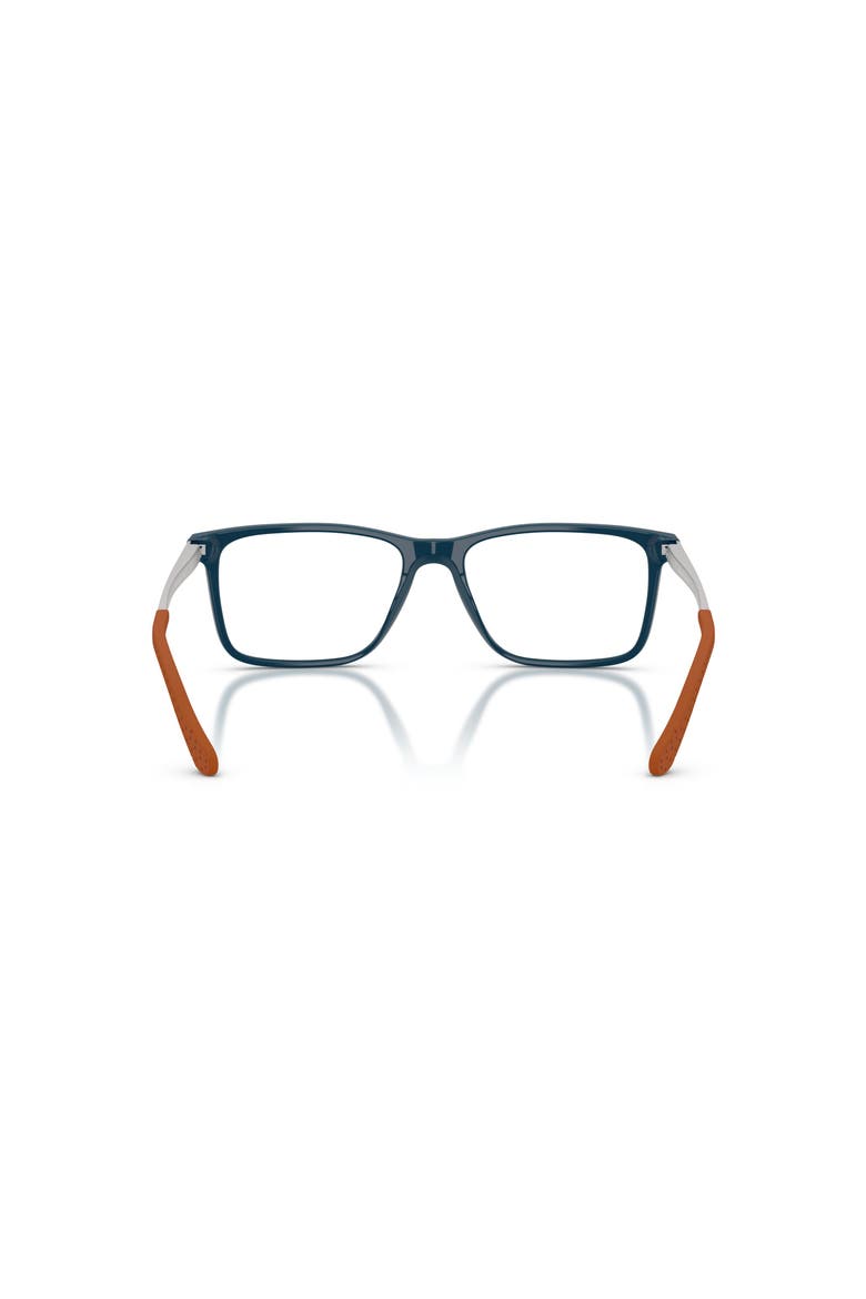 54mm Rectangle optical glasses, Alternate, color, Blue