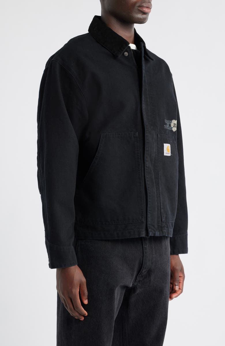 Carhartt Work In Progress OG Arcan Graphic Organic Cotton Canvas Jacket, Alternate, color, 