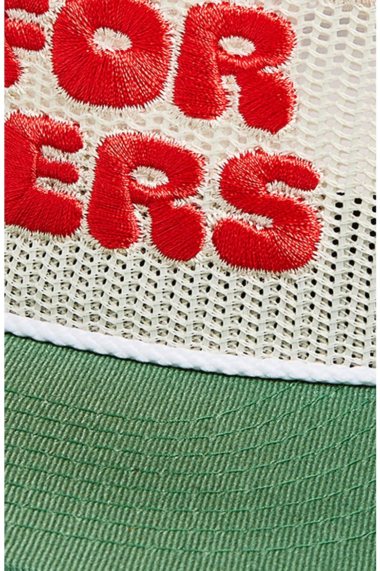 Lovers Baseball Cap, Alternate, color, WHITE/ GREEN