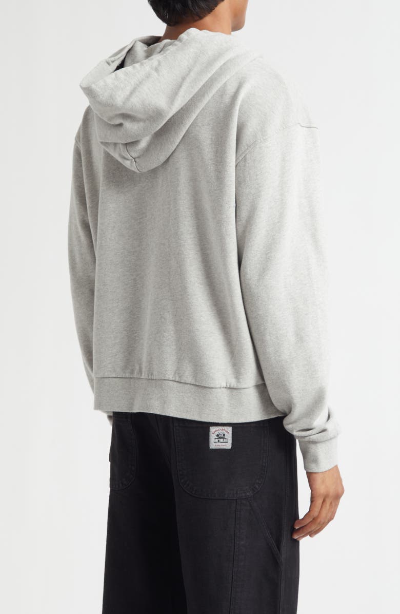 Bode Campground Cotton Graphic Hoodie, Alternate, color, Grey