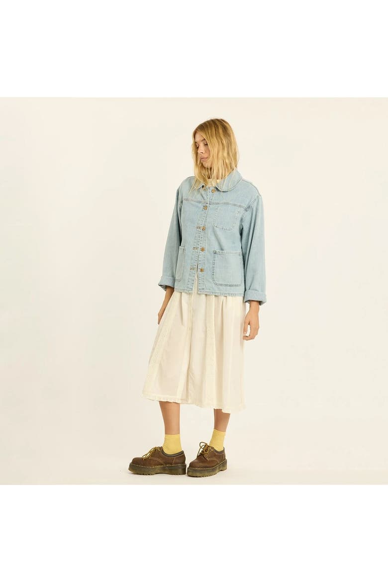 Time Off Denim Jacket - Women's, Alternate, color, Baja Blue