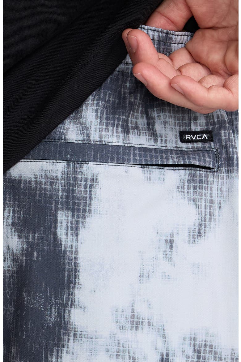 Yogger Stretch Shorts, Alternate, color, BLACK BLUR