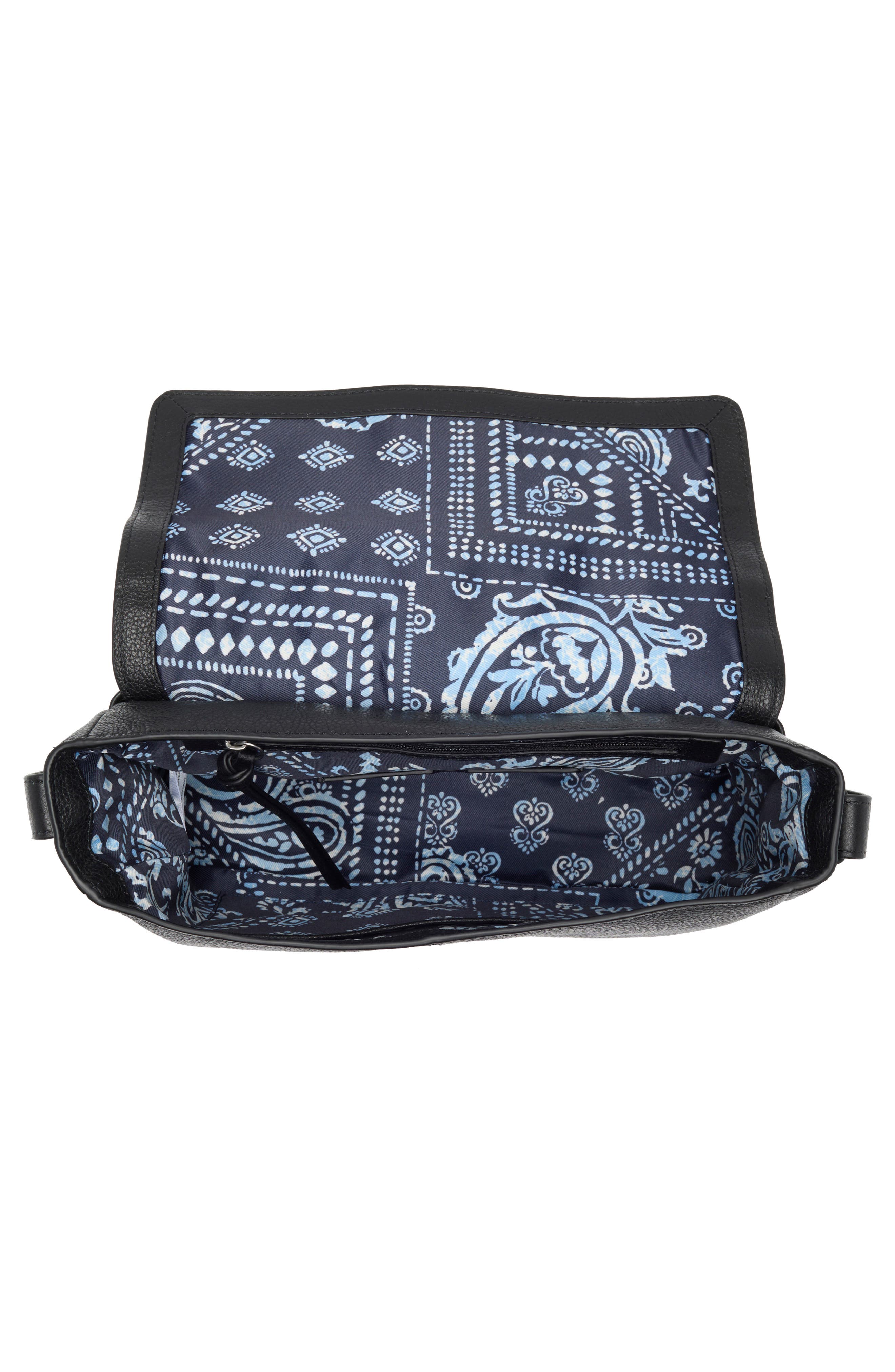 Lucky Brand Ezra Leather Shoulder Bag, Alternate, color, 