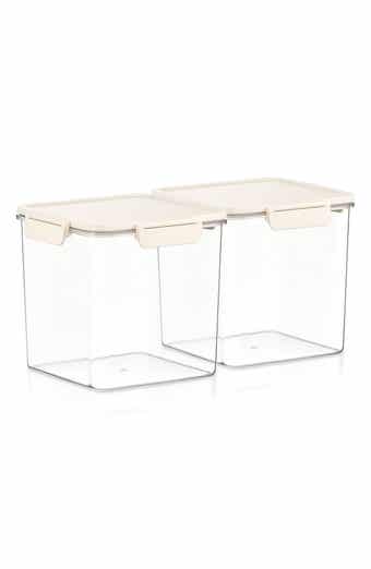 Set of 2 Airtight Food Storage Containers