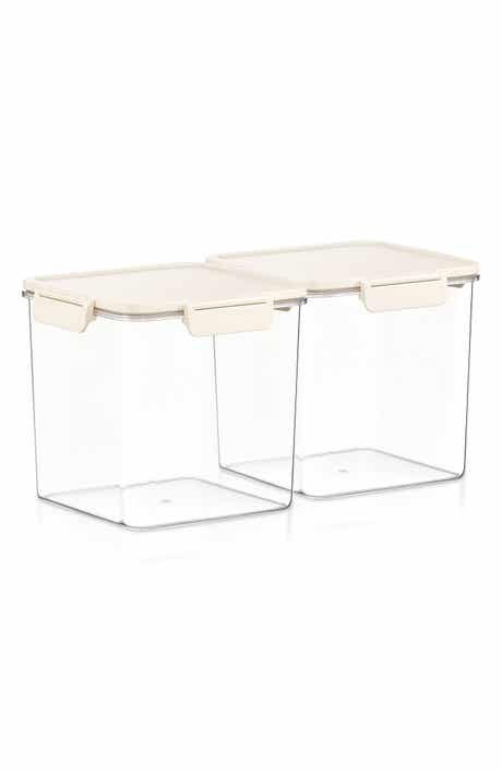 Set of 2 Airtight Food Storage Containers