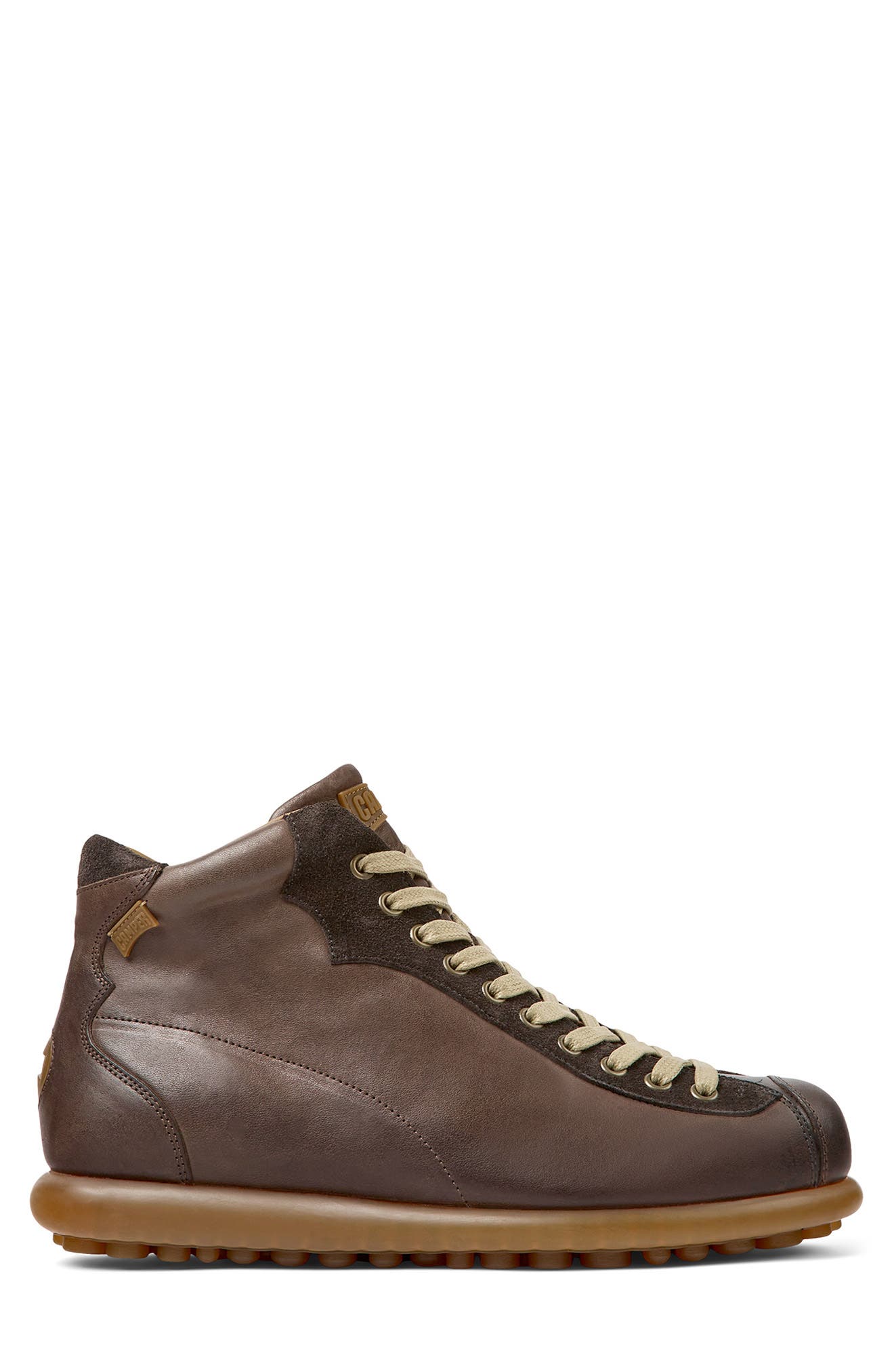 Pelotas Ariel Mid Top Sneaker, Alternate, color, DARK BROWN