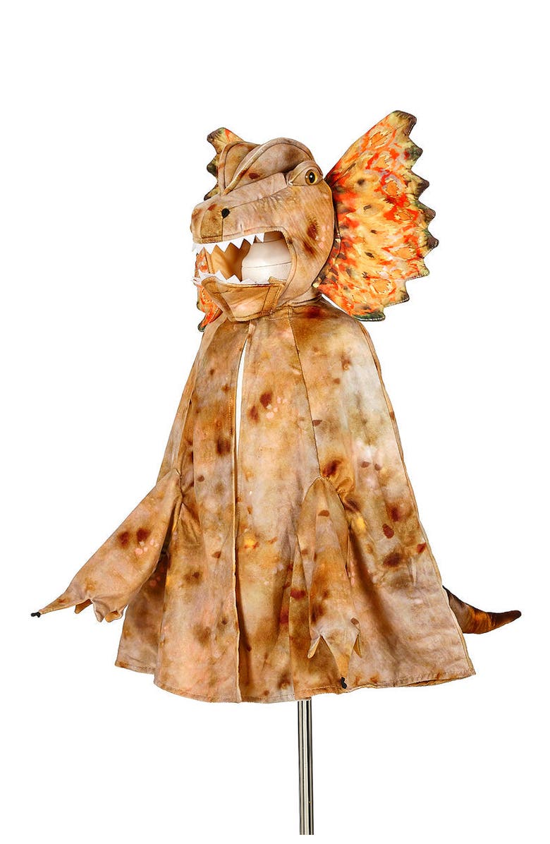 Souza Dilophosaurus Dragon Costume Cape, Main, color, Brown