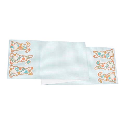 Blossom Bunny Trio Table Runner 14" x 72"
