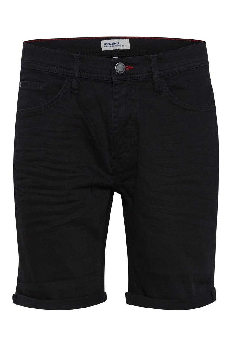 Regular Fit Shorts, Alternate, color, DENIM BLACK