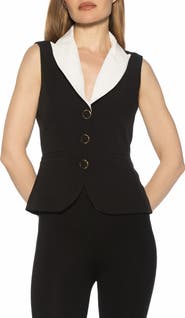 Alexia Admor Kai Peak Lapel Vest