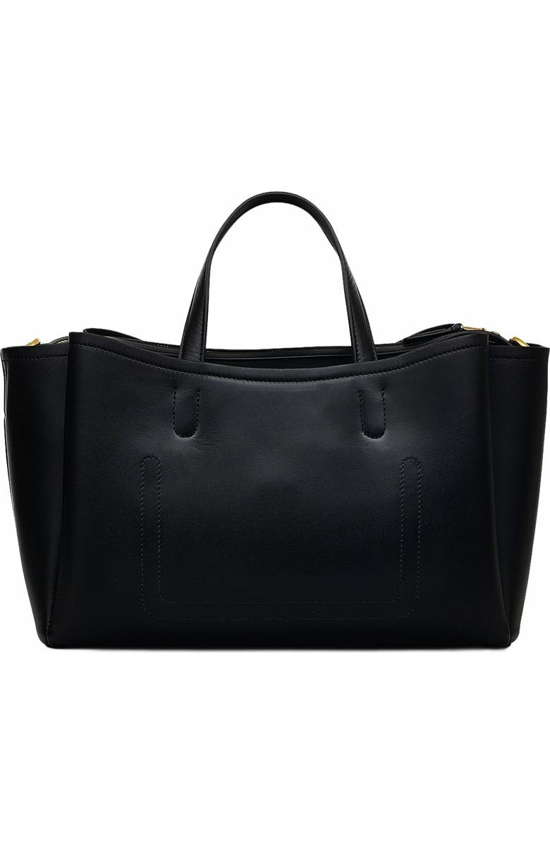 Radley Bathurst Mews Medium Ziptop Satchel Bag, Alternate, color, Black